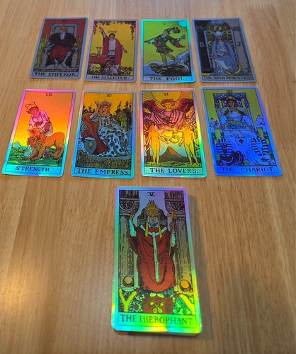 Tarot cards holographic - cards,