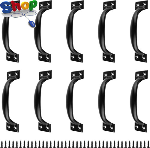 Pack black cupboard door - 10,