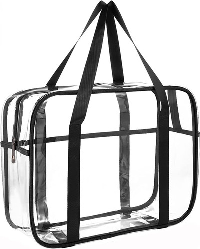 Large clear travel toiletries - clear,