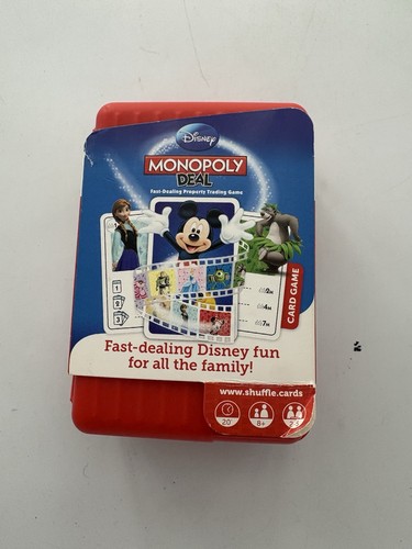 Disney monopoly deal shuffle - monopoly,