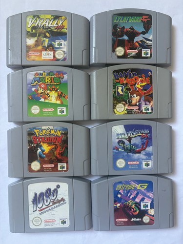 N64 games bundle - games, mario