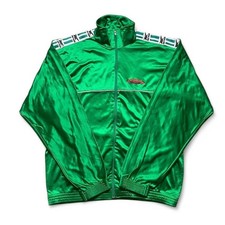ASICS 'Onitsuka' Tiger Track Jacket Green Men's Size L 80s