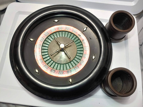 Roulette wheel made france - roulette,