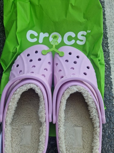 Crocs men size - 12, fleece
