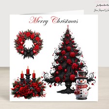 Gothic theme Christmas