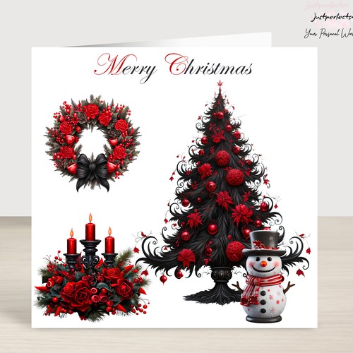 Gothic theme christmas - gothic,