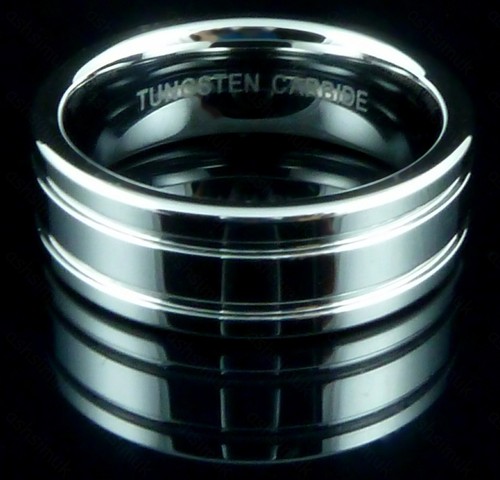 Mens tungsten carbide ring - carbide,