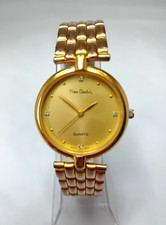 Pierre Cardin  Gold Coloured Quartz Watch. New Battery.