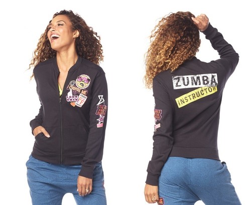 Zumba dance bold - bold, instructor