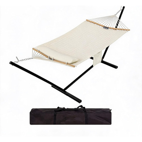 Double hammock stand 450lbs - hammock,