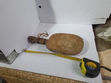 Vintage Carved Wooden Spoon