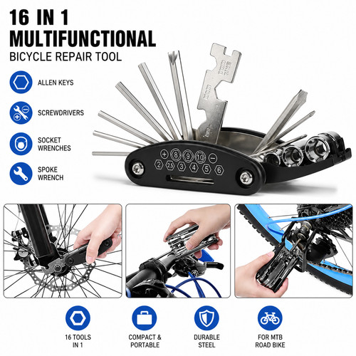 Bike repair tool kit - bike,