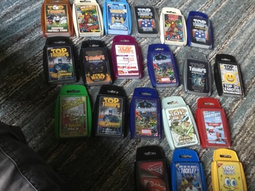 Vintage modern top trumps - &,