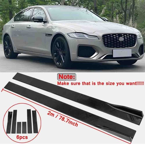 Glossy side skirts - glossy,