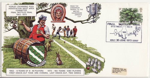 Stamps souvenir cover - gb,