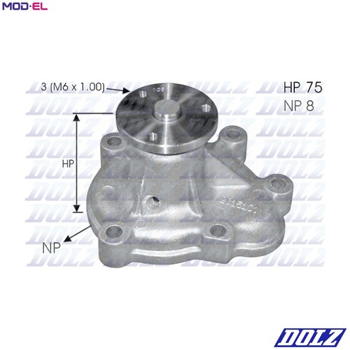 Water pump engine cooling - pump,