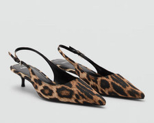 NEW MANGO MNG LEOPARD PRINT