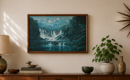 Vintage framed print gerald - framed,