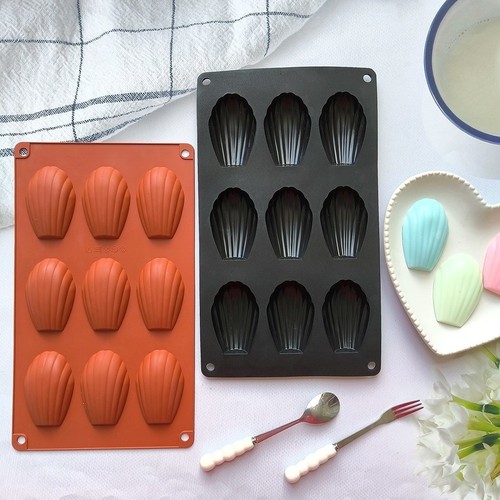 Soft silicone madeleine pans - soft,