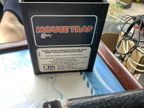 Atari 2600 mouse trap game - mouse,