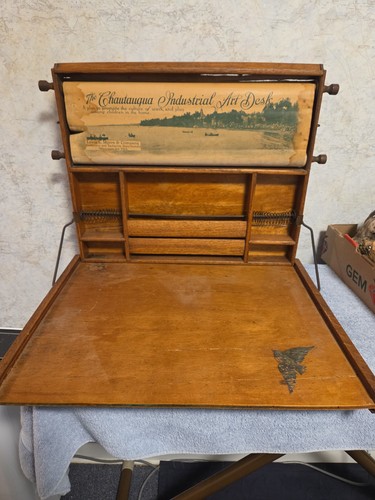 Antique wooden chautauqua - antique,