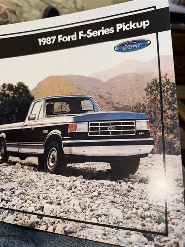 1987 ford series pick - 1987,