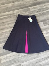 Boden navy blue midi length