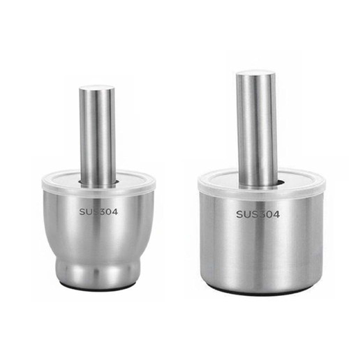 Stainless steel mortar and - stainless,