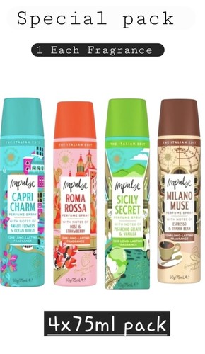 Impulse body spray - spray, capri
