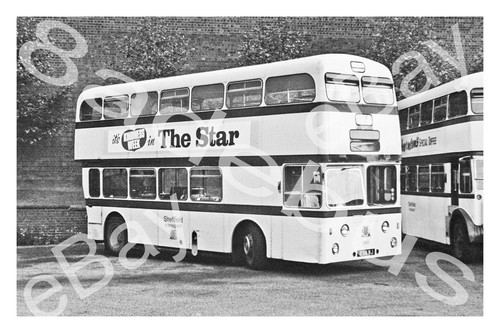 Bus photograph sheffield t - photograph, c.t
