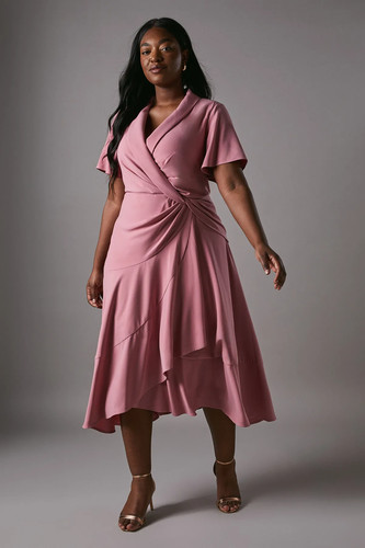 Coast blush midi - dress, womens