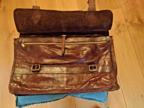 Leather holdall weekend bag - holdall,