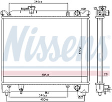 GENUINE NISSESNS RADIATOR FOR