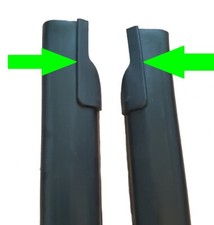 Set of cover caps on sill