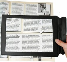 Large Book Magnifier for