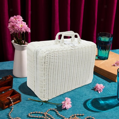 Woven storage basket - storage,