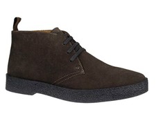 Mens Leather Suede Mid Cut