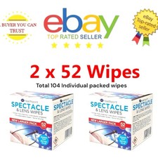 Spectacle lens wipes - lens,