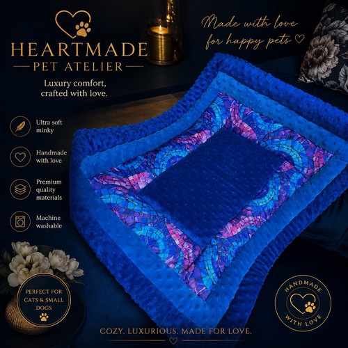 Luxury handmade pet blanket - pet,