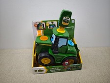 John Deere Key 'N Go Johnny Tractor Childrens Interactive Farm Toy