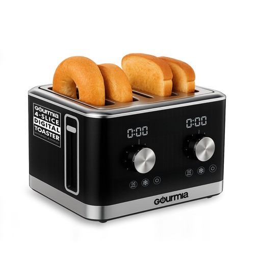 Gourmia slice toaster - 4,