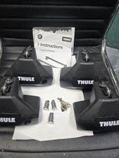 Thule 7105 Evo Flush Rail / Foot Pack (Set of 4 Feet) ( 1 Lock Missing)