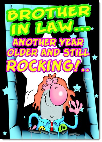 Doodlecards brother law - doodlecards, brother-in-law