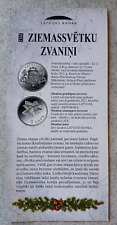 Latvian Bank 1 Lats Coin Booklet – "Ziemassvētku Zvaniņi" (Christmas Bells) 2012