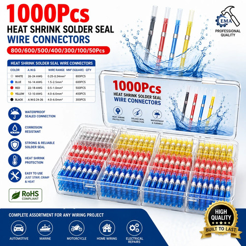 1000pcs waterproof solder - waterproof,