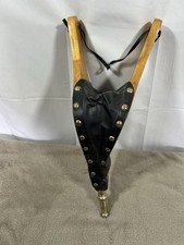 Vintage Wood & Brass Toned