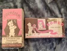 1920s toilet soap boxes - 2x,