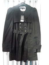 BNWT NEXT WOMENS BLACK TRENCH