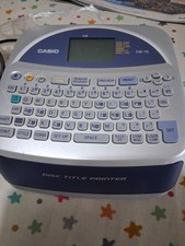 Casino Disc Title Printer CW-75. With Spare Ink Ribbon