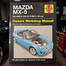 Mazda MX-5 MX5 Owners Workshop Manual 2005 ~ 2015 Haynes 6368 Petrol NC MK3